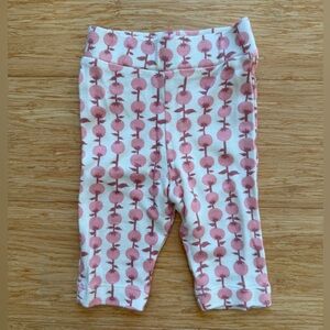 Kate Quinn Pink and Cream Baby Leggings